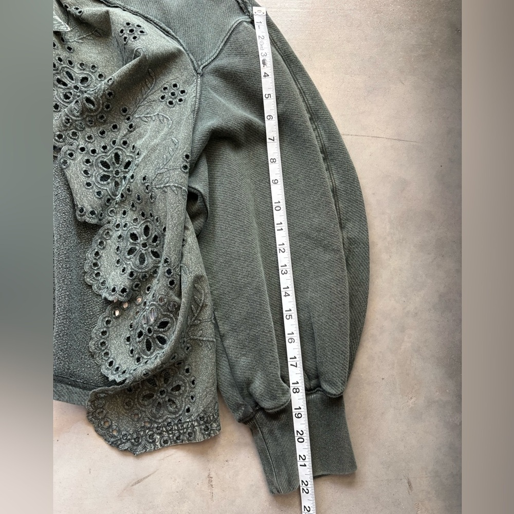 Free People Eyelet HiLo Hoodie - Picture 12 of 16